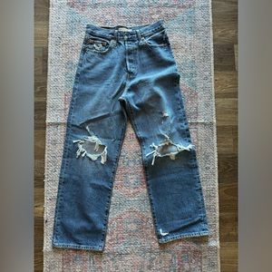 Levi jeans ribcage straight ankle